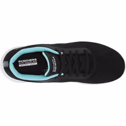 Skechers Women's Go Walk Joy Upturn Sneaker  Black/Aqua  7.5 W US