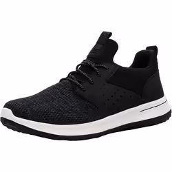 Skechers Men's Classic Fit Delson-Camben Black/White Sneaker 8.5 W US