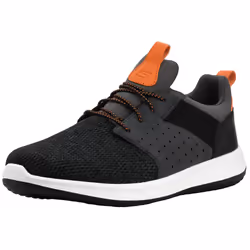 Skechers Men's Classic Fit Delson-Camben Charcoal/Orange Sneaker 11 M