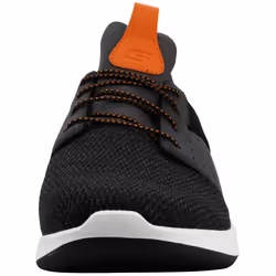 Skechers Men's Classic Fit Delson-Camben Charcoal/Orange Sneaker 11.5