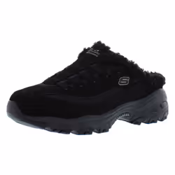 Skechers Women's D'Lites - Comfy Steps Sneaker Mule Black/Black 8.5