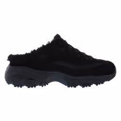 Skechers Women's D'Lites - Comfy Steps Sneaker Mule  Black/Black  8.5