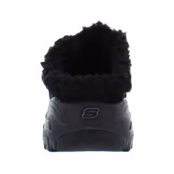Skechers Women's D'Lites - Comfy Steps Sneaker Mule  Black/Black  8.5