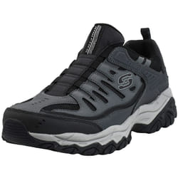 Skechers Men's Afterburn M fit Wonted  Charcoal/Black  11.5 M US