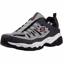 Skechers Men's Afterburn M fit Wonted  Charcoal/Red  11 M US