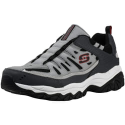 Skechers Men's Afterburn M fit Wonted  Charcoal/Red  11 M US