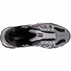 Skechers Men's Afterburn M fit Wonted  Charcoal/Red  11 M US