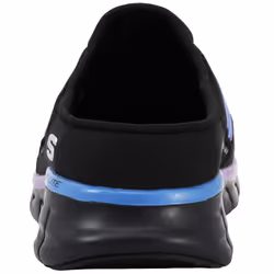 Skechers Women's Air Streamer Slip-On Mule Black/Purple 7.5