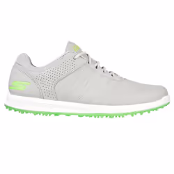 Skechers Men's Pivot Spikeless Golf Shoe  Gray/Lime  10.5 Wide
