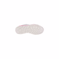 Skechers Women's Uno Loving Love Sneaker, White Durabuck Red Pink Mesh Trim, 5 UK - Additional view 4