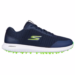 Skechers Mens 2022 Go Golf Max Fairway 3 Lightweight Spikeless Golf Shoes - UK 7, Navy/Lime