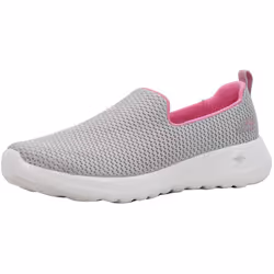 Skechers Women's Go Walk Joy Sneaker  Grey/Pink  10