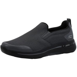 Skechers Men's Go Max-athletic Air Mesh Slip on Walking Shoe Sneaker  Charcoal/Black  10.5
