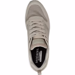 ) Skechers Uno Sol Synthetic Men's Taupe Trainers - Brown, 10 (Adults'