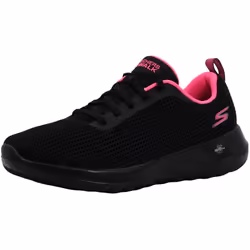 Skechers Women's Go Walk Joy Upturn Sneaker  Black/Hot Pink  7 M US