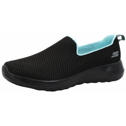 Skechers Women's Go Walk Joy Sneaker  Black/Aqua  7 Wide