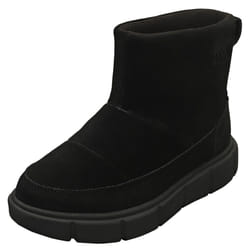 SOREL Explorer Iii Waterproof Womens Slip On Shoes in Black - 6
