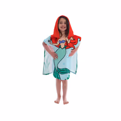 Disney Princess Ariel Hooded Towel Poncho