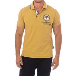 Polo Manga Corta Gandy Np0a4g2j Para Hombre - brown, S