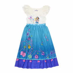 Disney Girls' Encanto Fantasy Gown Nightgown ENCANTO GARDEN 2 3T