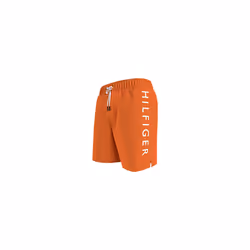 Tommy Hilfiger Men's Big & Tall 7  Logo Swim Trunks with Quick Dry  Ne