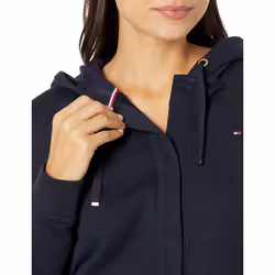 Tommy Hilfiger Women's Adaptive Hoodie Sweatshirt with Magnetic Zipper