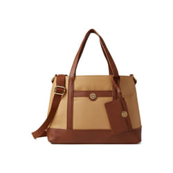 Tommy Hilfiger Gretta II Convertible Satchel with Hangoff Saffiano PVC