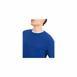 Tommy Hilfiger mens Essential Signature Stripe Crewneck Pullover Sweat