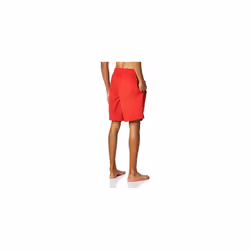Tommy Hilfiger Mens 7  Flag With Quick Dry Swim Trunks  Red  Large US