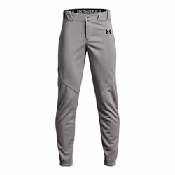 Under Armour Boys Utility Baseball Pant Closed   (080) Baseball Gray / / Black   Large