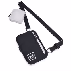 Under Armour unisex-adult Loudon Crossbody Small (001) Black / / White One Size