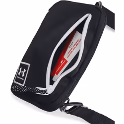 Under Armour unisex-adult Loudon Crossbody Small  (001) Black / / White  One Size