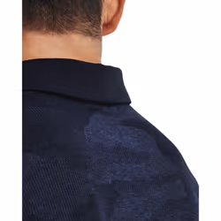 Under Armour Men's Playoff 2.0 Short Sleeve Jacquard Polo  (410) Midni