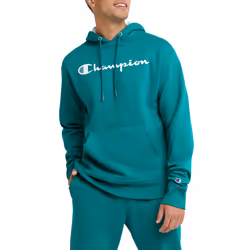 Champion Men's Hoodie  Powerblend  Fleece  Comfortable Sweatshirt for Men (Reg. or Big & Tall)