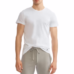 POLO Ralph Lauren Men's Classic Fit Cotton Crew Undershirt 3-Pack  Cruise Navy/White  White/Cruise Navy  Black/White-3 Pack  XX-Large