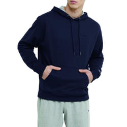 Champion  Powerblend  Fleece Comfortable Hoodie  Sweatshirt for Men Reg Tall  Navy C Logo  3X-Large big