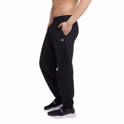 Champion  Lightweight Lounge  Jersey Knit Casual Pants for Men Reg Tall  Black C Patch Logo  3X-Large Big