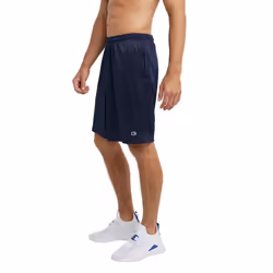 Champion Mesh Gym  Lightweight Athletic Shorts for Men (Reg Tall)  Navy C Patch Logo  XX-Large Big