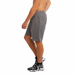 Champion Sport  Moisture Wicking  Athletic Men  Gym Shorts (Reg Tall)  Granite Heather C Logo  XX-Large Big
