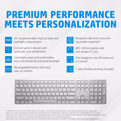 HP 970 Programmable Wireless Keyboard - Additional view 7