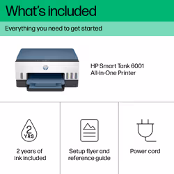 HP Smart Tank 6005 Wireless All-in-One Color Printer, Copier, Scanner - Additional view 5