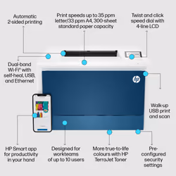 HP Color LaserJet Pro 4202dw Printer - Additional view 8