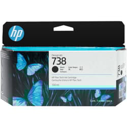HP 738 130-ml Black DesignJet ink cartridge 1 pc(s) Original Standard Yield