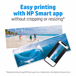 HP Advanced Photo Paper, Glossy, 65 lb, 4 x 12 in. (101 x 305 mm), 10 sheets