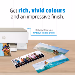 HP Advanced Photo Paper, Glossy, 65 lb, 4 x 12 in. (101 x 305 mm), 10 sheets - Additional view 4