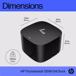HP Thunderbolt Dock 120W G4 - Additional view 4