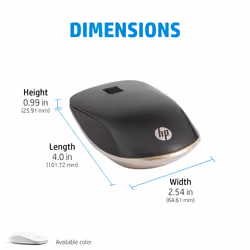 HP 410 Slim Silver Bluetooth Mouse - Additional view 8