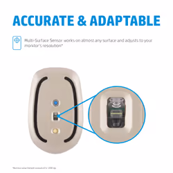 HP 410 Slim Silver Bluetooth Mouse - Additional view 6