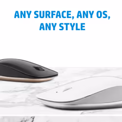 HP 410 Slim Silver Bluetooth Mouse - Additional view 7