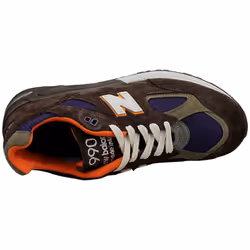 New Balance 990 Made In Usa Mens Fashion Trainers in Brown - 8